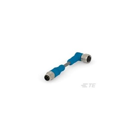 Te Connectivity Sensor Cables / Actuator Cables M12-4Ms-0.5 M12-4Fr-Pur T4152124004-001